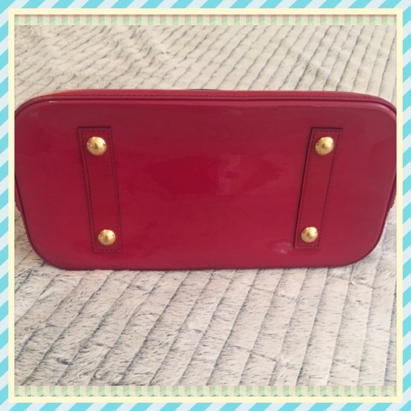 🎀Authentic Louis Vuitton Alma Vernis Pink Rose🎀 - Picture 2 of 6
